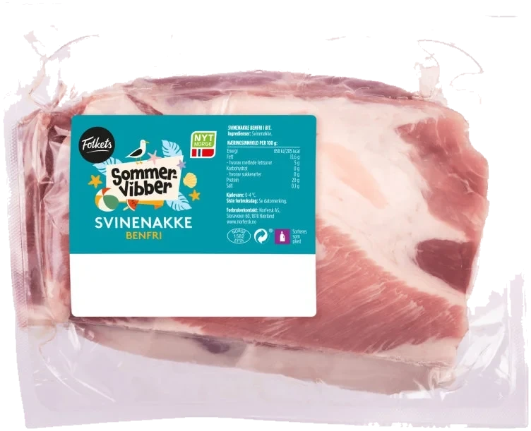 Svinenakke i Bit Ca600g Sommervibber