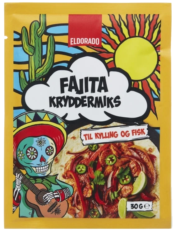 Fajita Kryddermix 30g Eldorado
