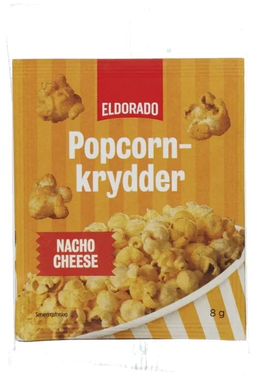 Popcornkrydder Nacho Cheese 3x8g Eldorado