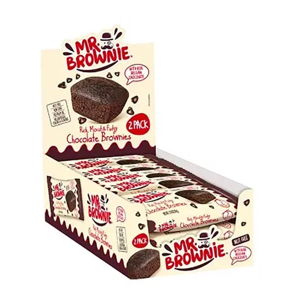 Chocolate Brownies 2pk (Kartong 12 stk)