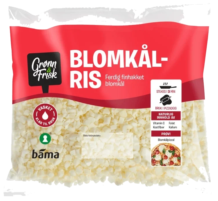 Blomkål Ris 200g Grønn&Frisk