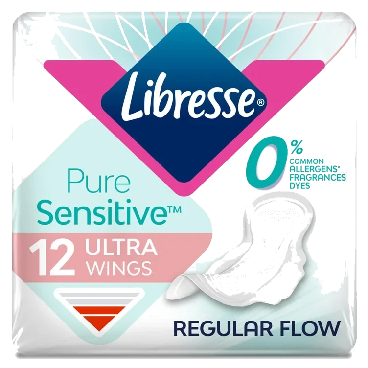 Libresse Bind Pure Sensitive Normal 12stk