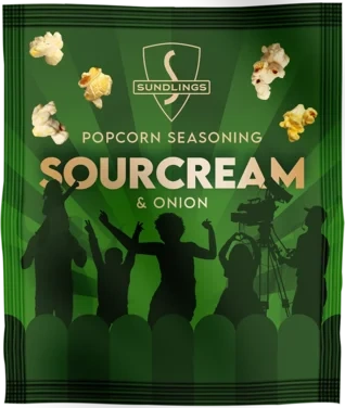 Popcornkrydda Sourcream & Onion - Pose 15g 100st