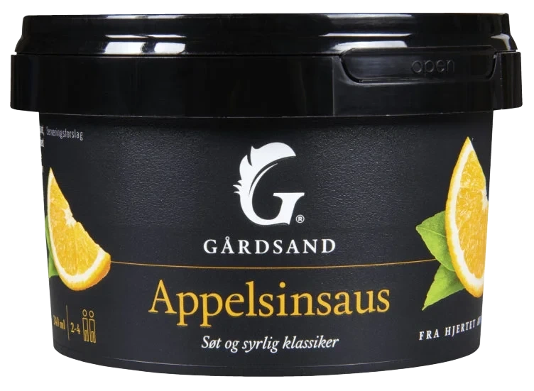 Appelsinsaus Fersk 240ml