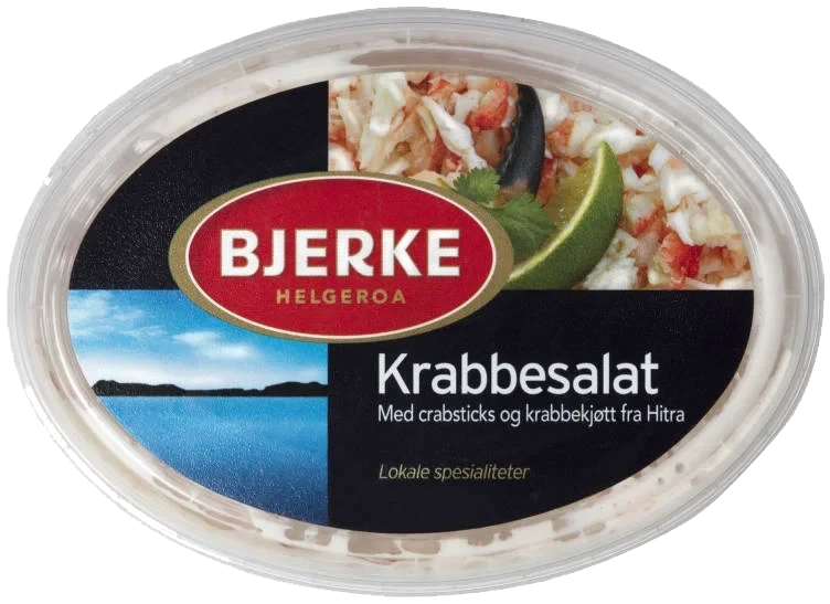 Krabbesalat Majonesbasert