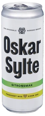 Oskar Sylte Sitronsmak 0,33l bx
