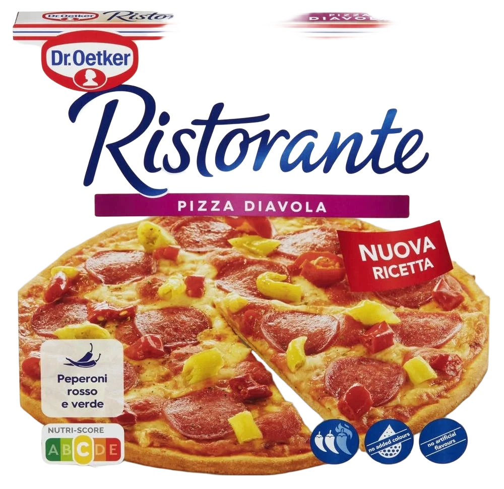 Ristorante Pizza Diavola 350g, Dr Oetker