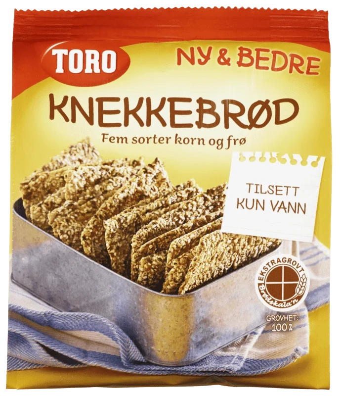 Toro Knekkebrød 321g