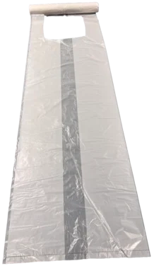 Avfallssekk m/knyting Abena Poly-line Klar 160l 76x130cm Sterk