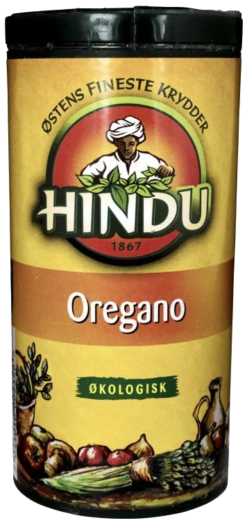 Oregano Økologisk 19g boks Hindu