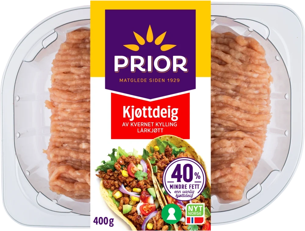 PRIOR Kjøttdeig av kylling 400g