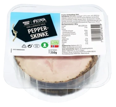 Prima Pepperskinke 250g