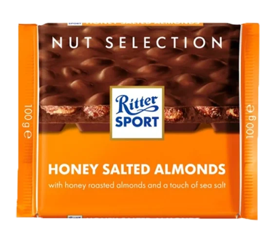 Ritter Sport Salte Mandler 100g