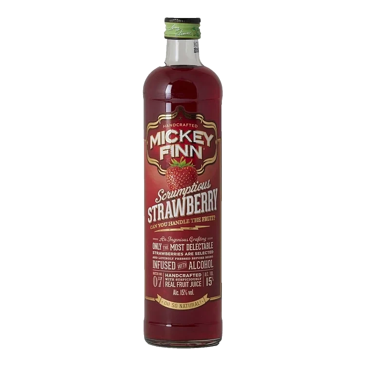 Mickey finn scrumtious strawberry 15% 50cl