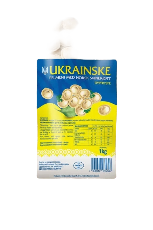 Pelmeni m/Svin 1kg Baltika