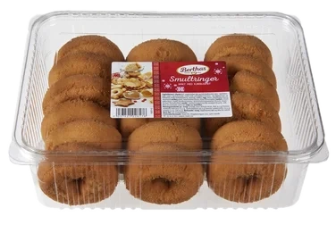 Smultringer i Boks 18 stk, 650 g