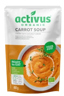 Carrot Soup Creamy 400g Økologisk/vegan/glutenfri
