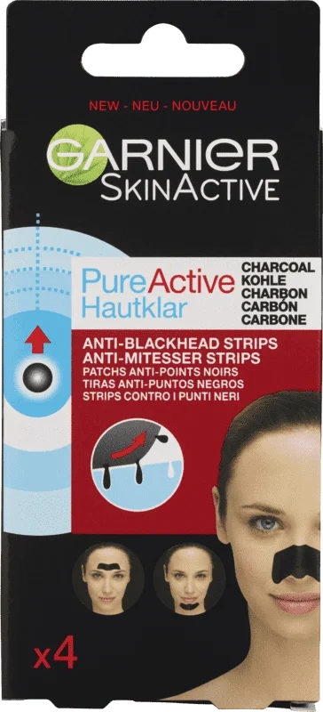 Garnier Pure Activ Charcoal Anti-blackhead Nose-strips