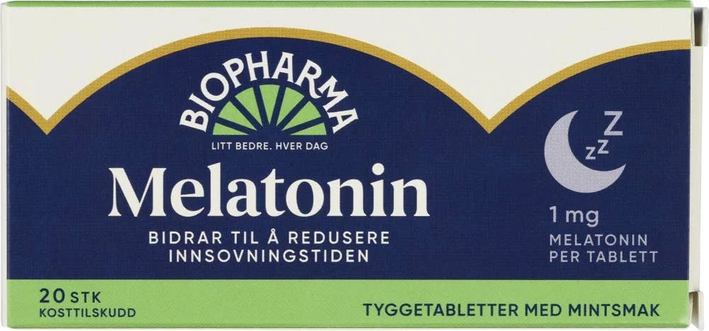 Melatonin tyggetabletter