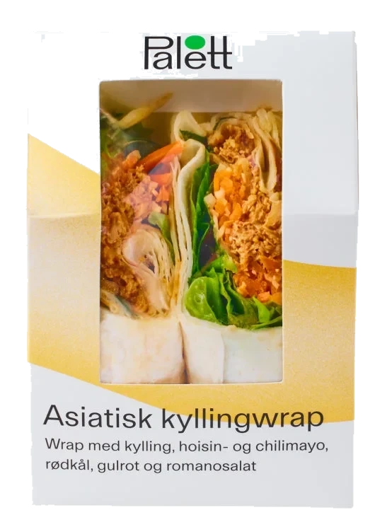 Kyllingwrap Asiatisk 225g Palett