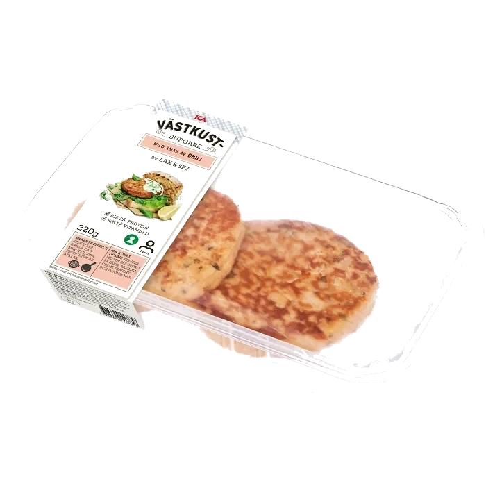 Västkustburgare 220g ICA