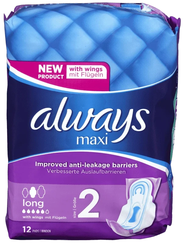 Always Bind Maxi Long 12stk
