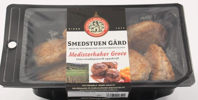 Medisterkaker Grove Smedstuen