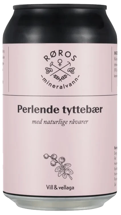 Perlende Tyttebærdrikk Boks 0.33l