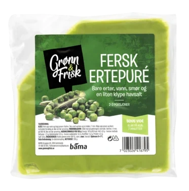 Ertepuré 350g Grønn&Frisk