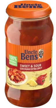 Uncle Ben's® Sweet & Sour Szechuansaus Extra Spicy 450g