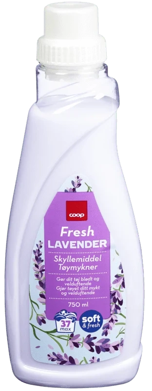 Coop Tøymykner Lavendel 750ml