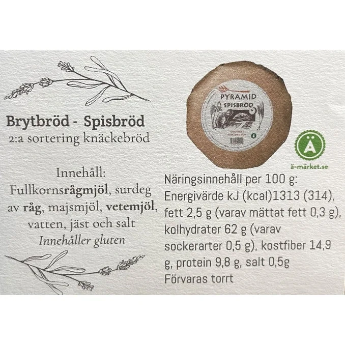 Brytbröd Osorterad