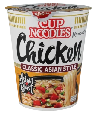Nudler i Kopp Kyllingsmak 63g Nissin