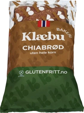 Chiabrød glutenfri 500g Klæbu
