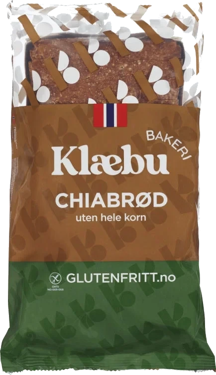 Chiabrød 500g skåret (glutenfritt)
