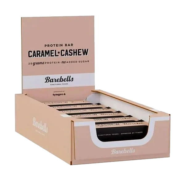 Caramel & Cashew Proteinbar (Kartong 12 stk)