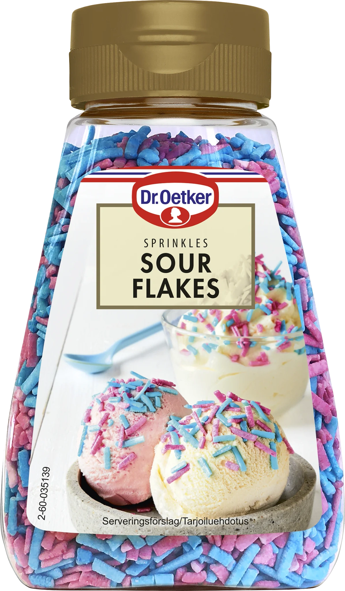 Strössel Sour flakes Tuttifrutti