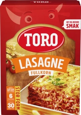 Lasagne fullkorn  284g