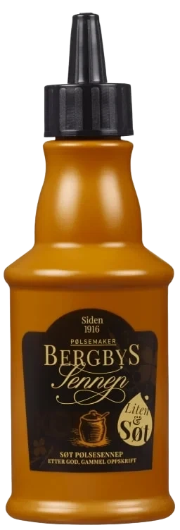 Sennep Søt 250g Bergbys