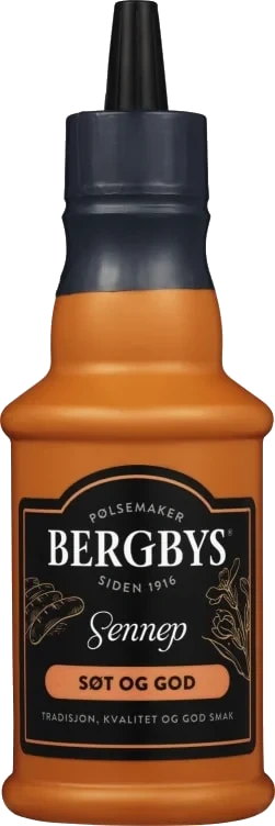 Sennep Søt 250g Bergbys