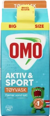 Omo Aktiv & Sport Tøyvask Flytende 1,5L