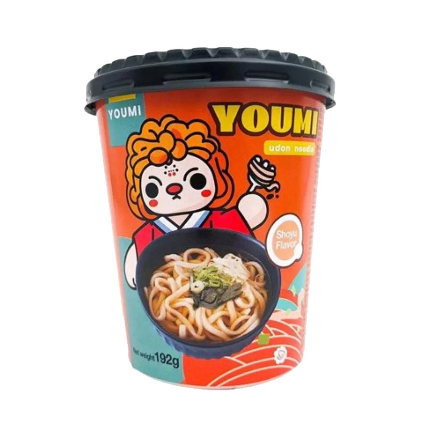 Youmi Instant Shoyu Flavor Udon Noodles 192 g