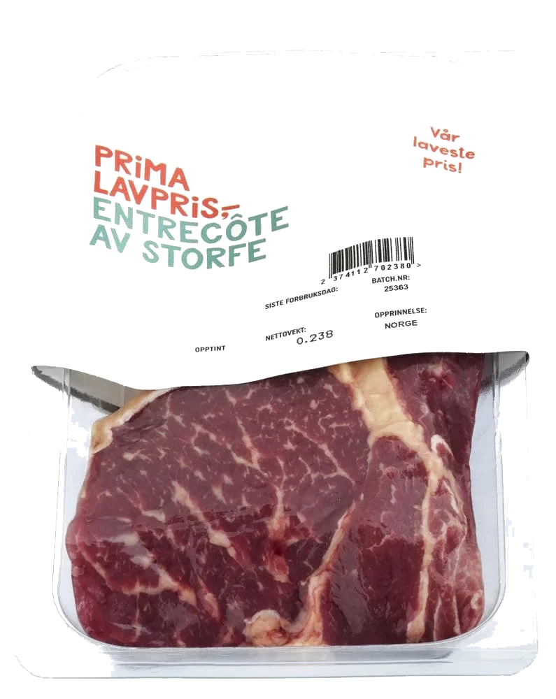 Entrecôte av storfe
