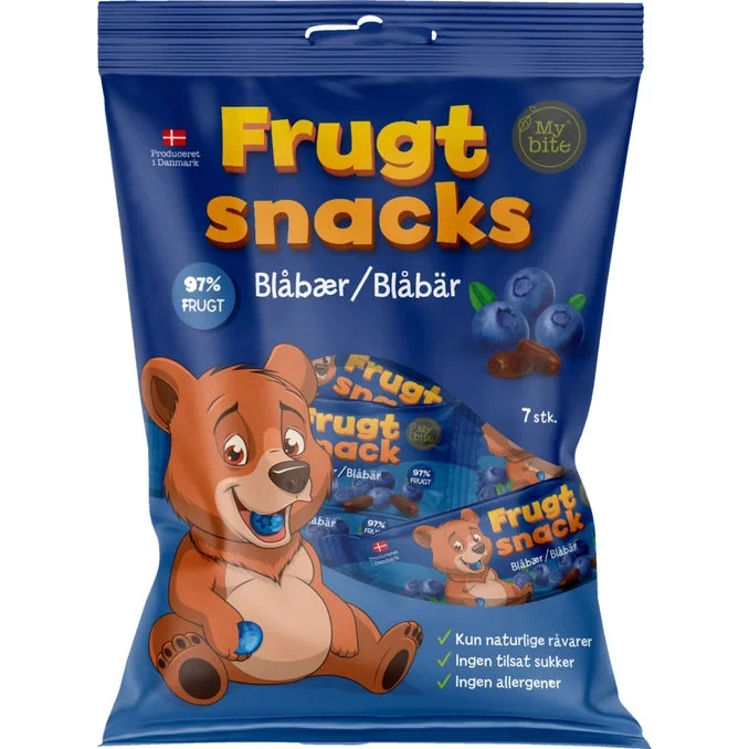 Fruktsnacks Blåbär