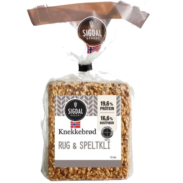 Knekkebrød Rug Speltkli 220g
