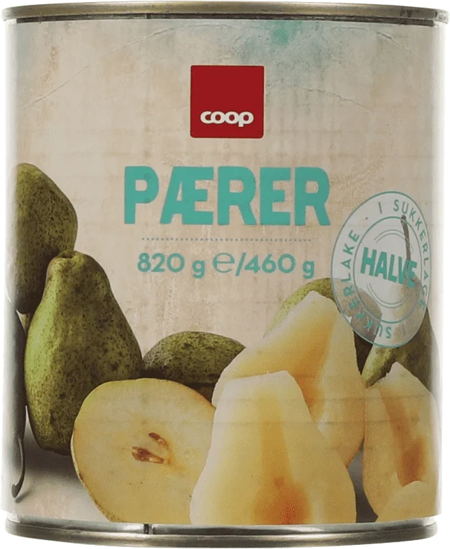 Coop Pærer 825g