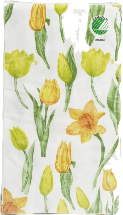 Serviett Påske Tulipan 15stk Unik