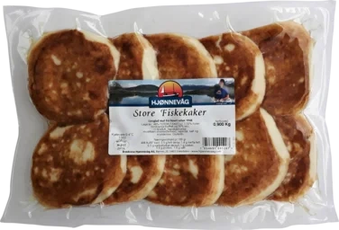 Store Fiskekaker 900g Hjønnevåg