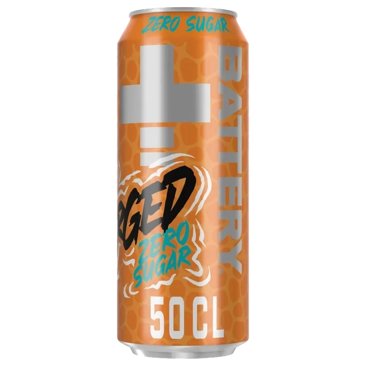 Battery Charged Peachy Blue 0,5l boks