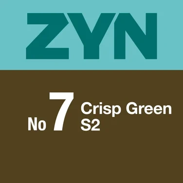 Zyn No7 Crisp Green S2